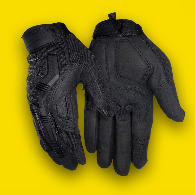 Heavy-Duty Full Finger Outdoor Gloves - Durable Protective Sports & Work Gloves