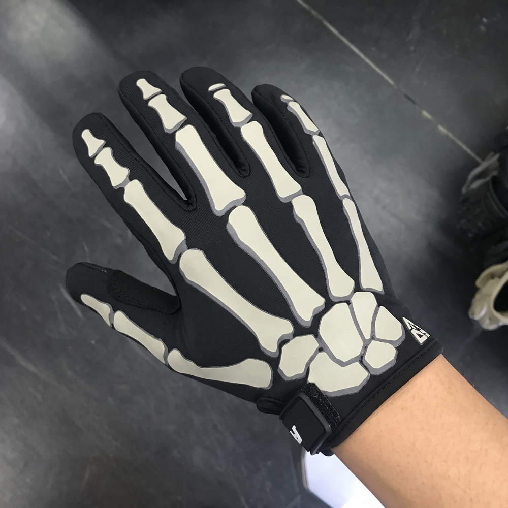 Full Finger Ghost Print Outdoor Sports Gloves