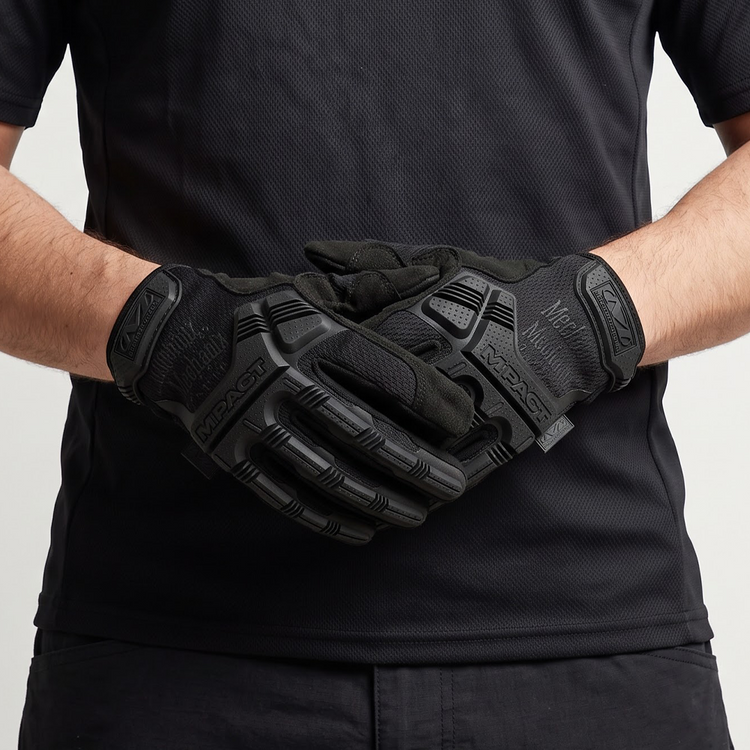 Heavy-Duty Full Finger Outdoor Gloves - Durable Protective Sports & Work Gloves