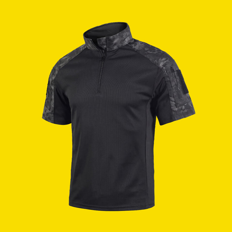 Men's Camo Short Sleeve Outdoor Sports Tee