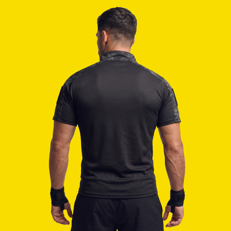 Men's Camo Short Sleeve Outdoor Sports Tee